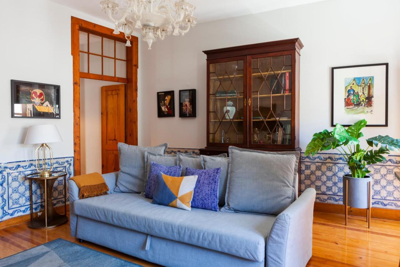 Alfama Terrace Apartment With Authentic XVIII Tiles And Historic Notes 3 Bedrooms & 2 Bathrooms Ac Lisboa 外观 照片